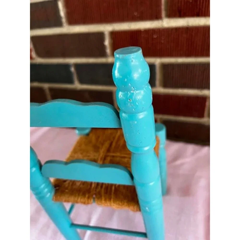 vintage doll chair